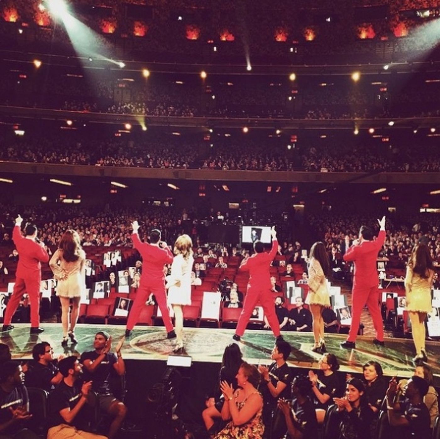 Photo Flash: SOMETHING ROTTEN!'s Michael James Scott Takes Us Behind the Scenes of Broadway's Biggest Night! Photo Flash: SOMETHING ROTTEN!'s Michael James Scott Takes Us Behind the Scenes of Broadway's Biggest Night! Image