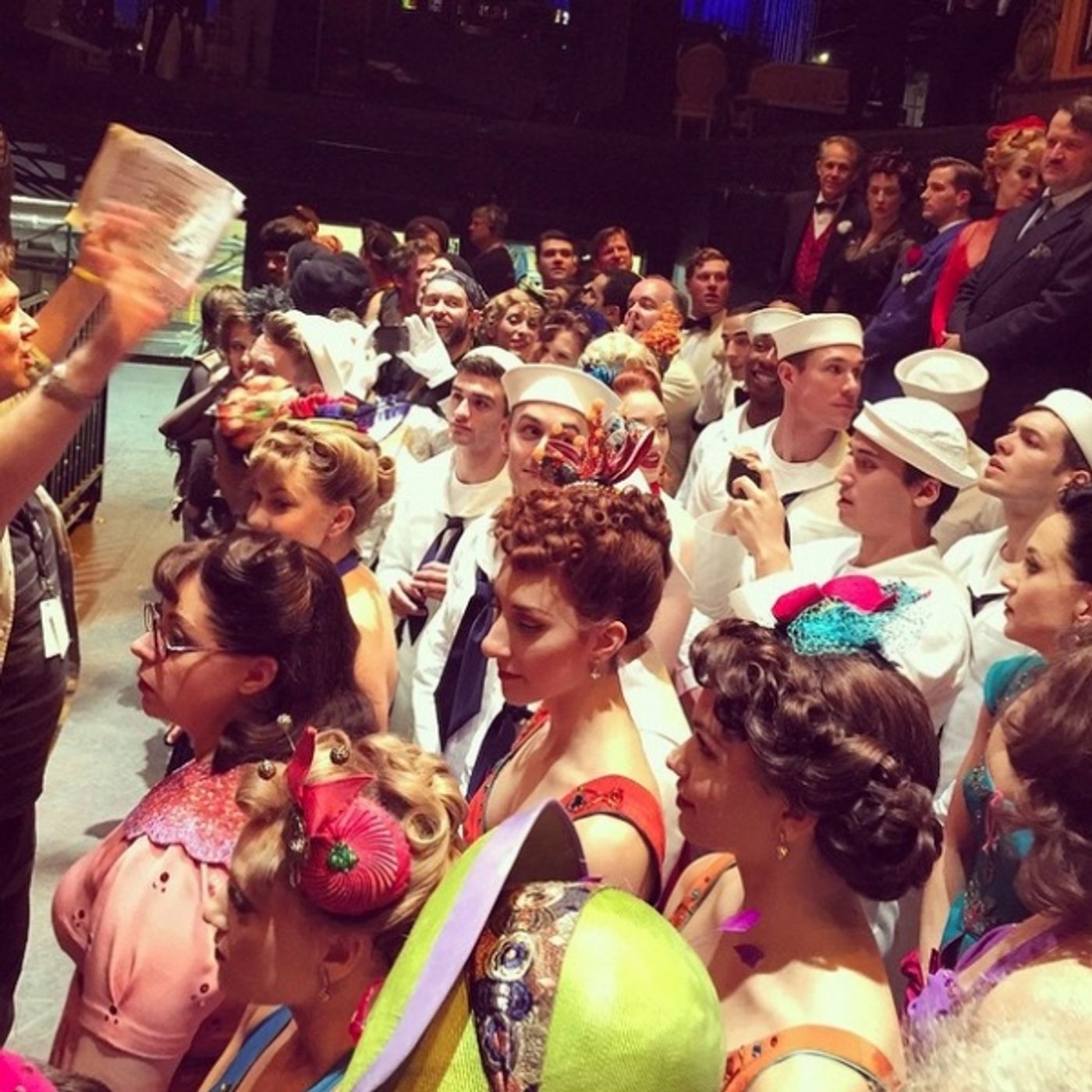 Photo Flash: SOMETHING ROTTEN!'s Michael James Scott Takes Us Behind the Scenes of Broadway's Biggest Night! Photo Flash: SOMETHING ROTTEN!'s Michael James Scott Takes Us Behind the Scenes of Broadway's Biggest Night! Image