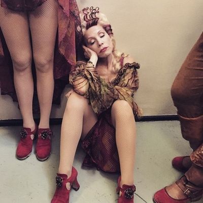 Broadway is Hard Y''all !!!!! #RenaissanceRunway #somethingfierce #somethingrotten @r Photo