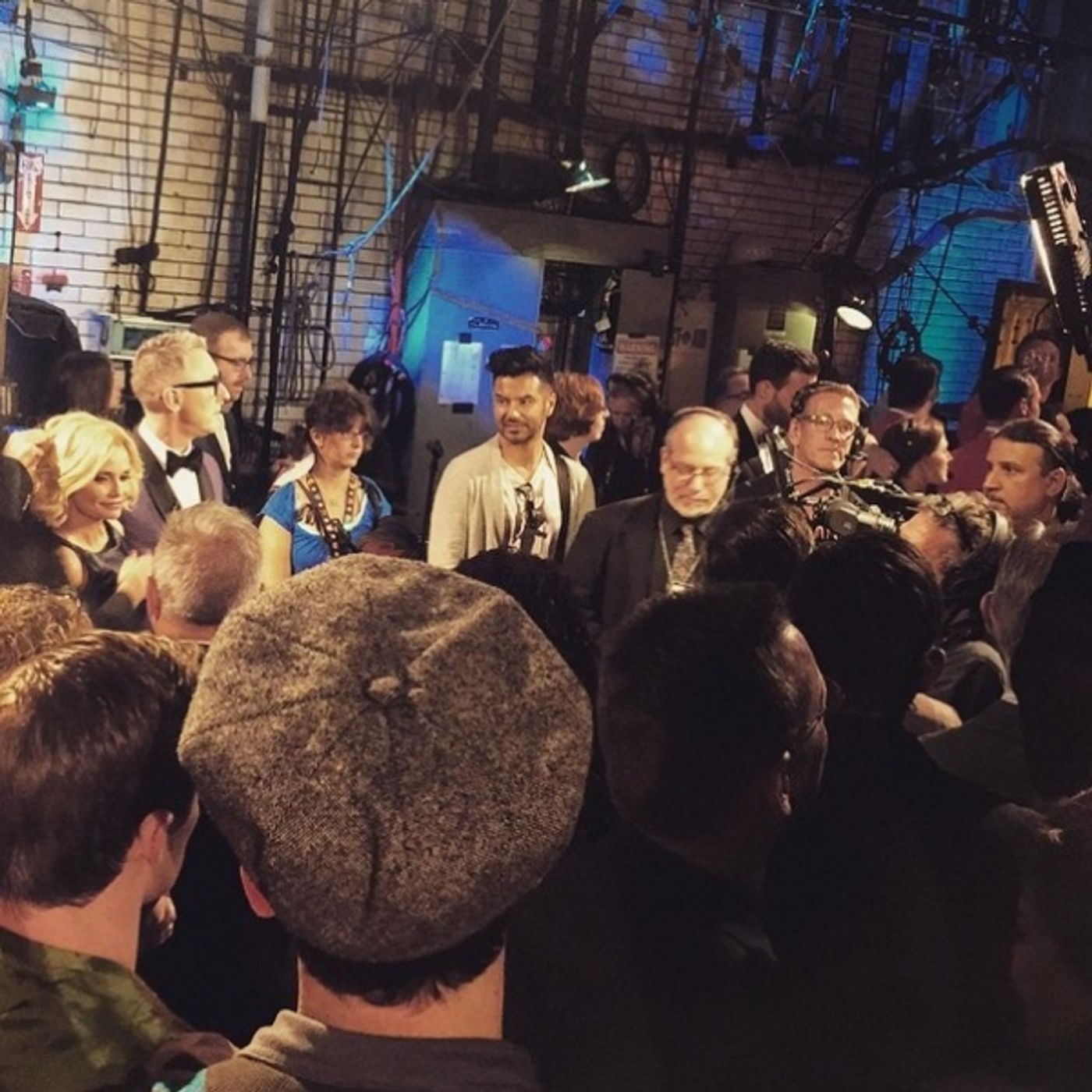 Photo Flash: SOMETHING ROTTEN!'s Michael James Scott Takes Us Behind the Scenes of Broadway's Biggest Night! Photo Flash: SOMETHING ROTTEN!'s Michael James Scott Takes Us Behind the Scenes of Broadway's Biggest Night! Image