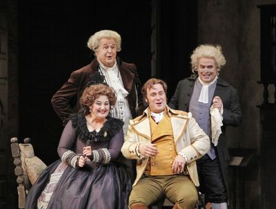 Catherine Cook, John Del Carlo, Greg Fedderly, Lucas Meachem Photo