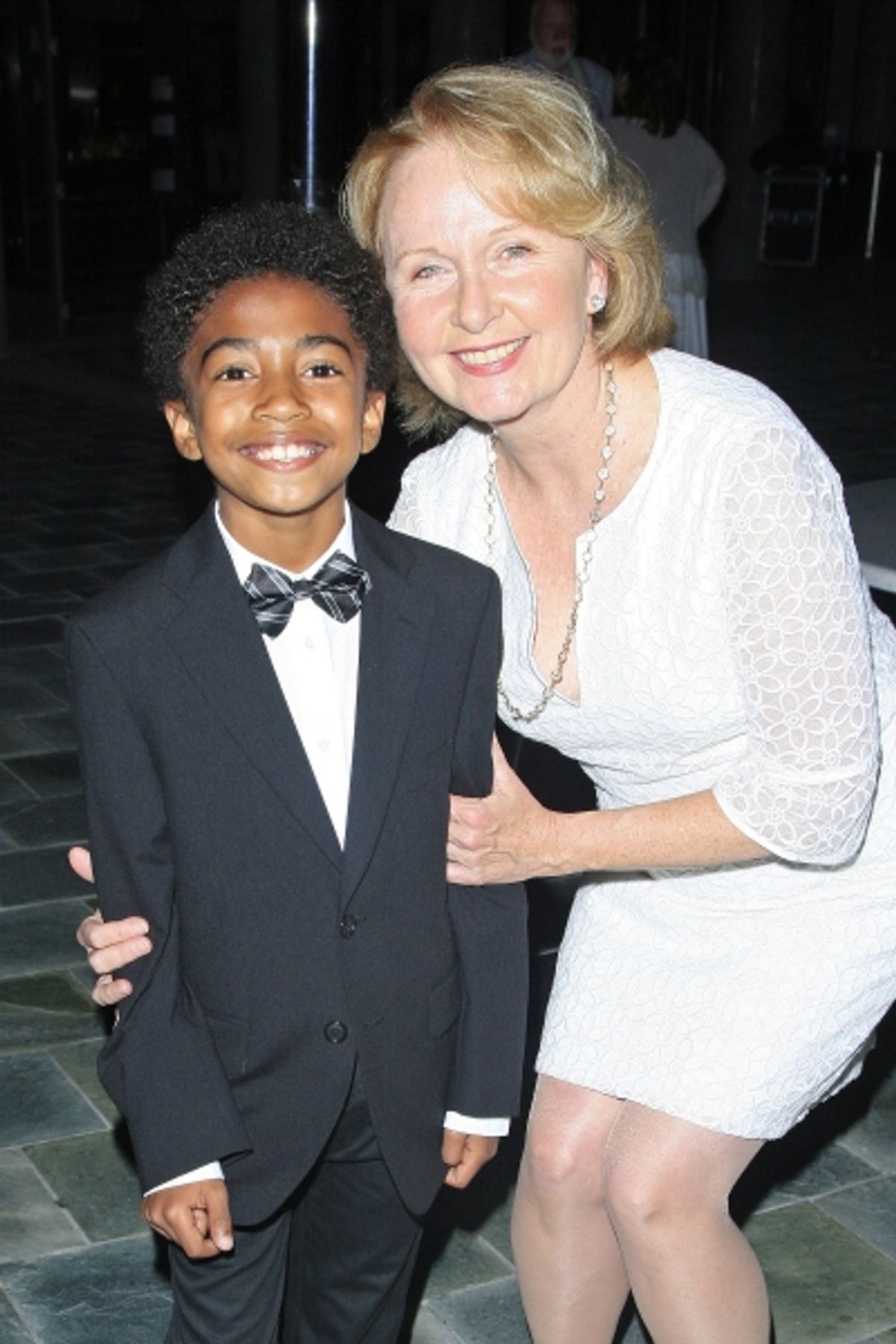 Miles Brown, Kate Burton  at 