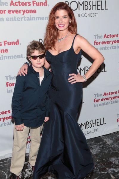 Debra Messing & Son Photo