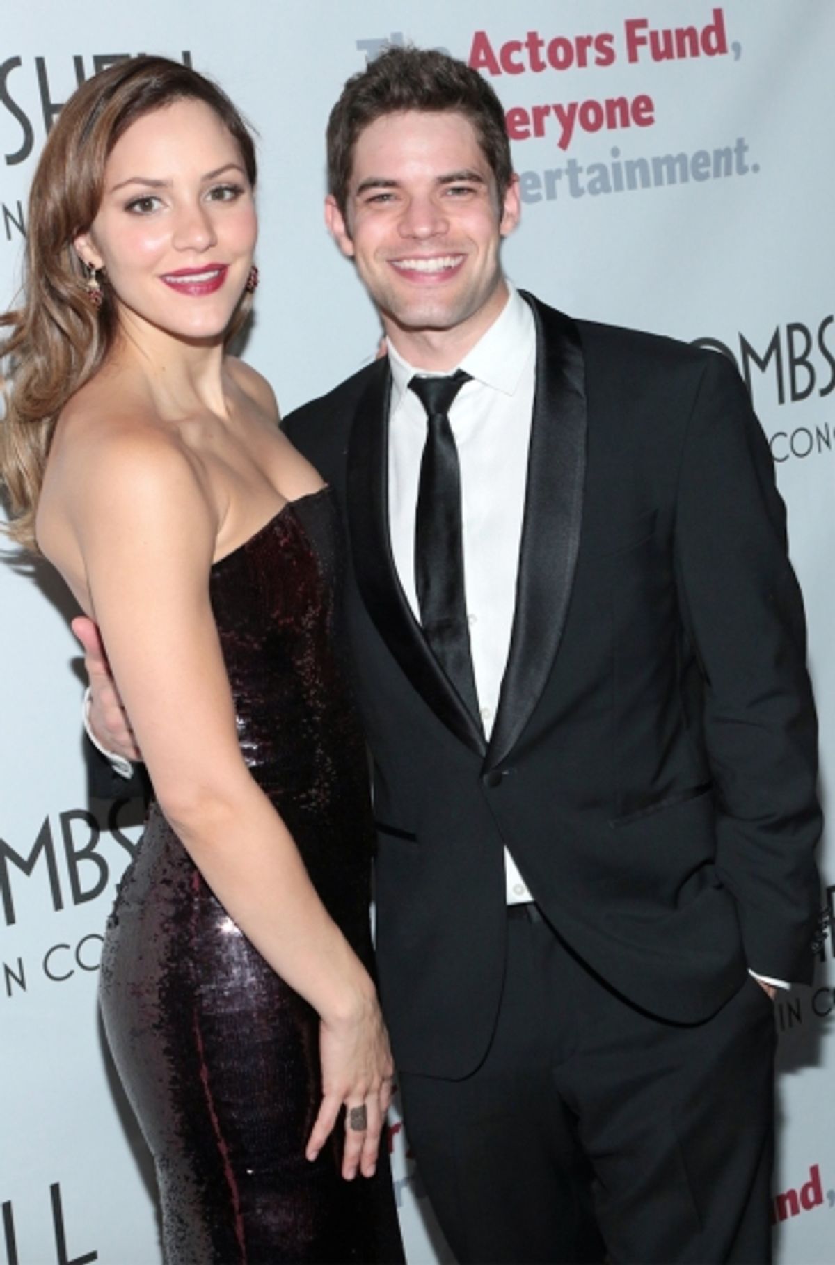 Katharine McPhee, Jeremy Jordan at 