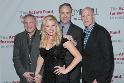 Craig Zadan, Megan Hilty, Robert Greenblatt, Neil Meron Photo