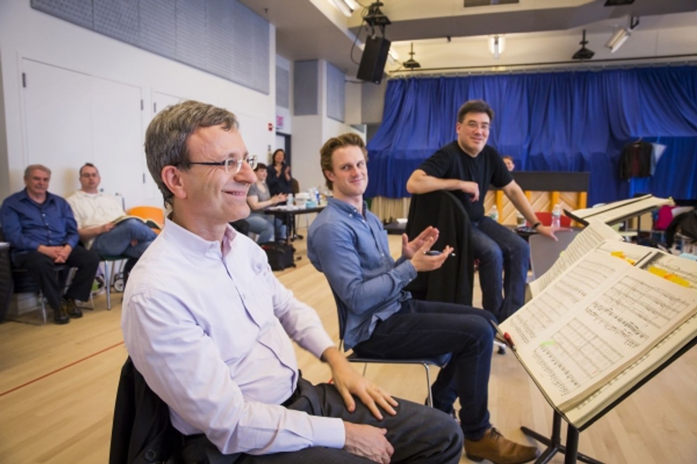 Photo Flash: In Rehearsal with New York Philharmonic's JOAN OF ARC AT THE STAKE Photo Flash: In Rehearsal with New York Philharmonic's JOAN OF ARC AT THE STAKE Image