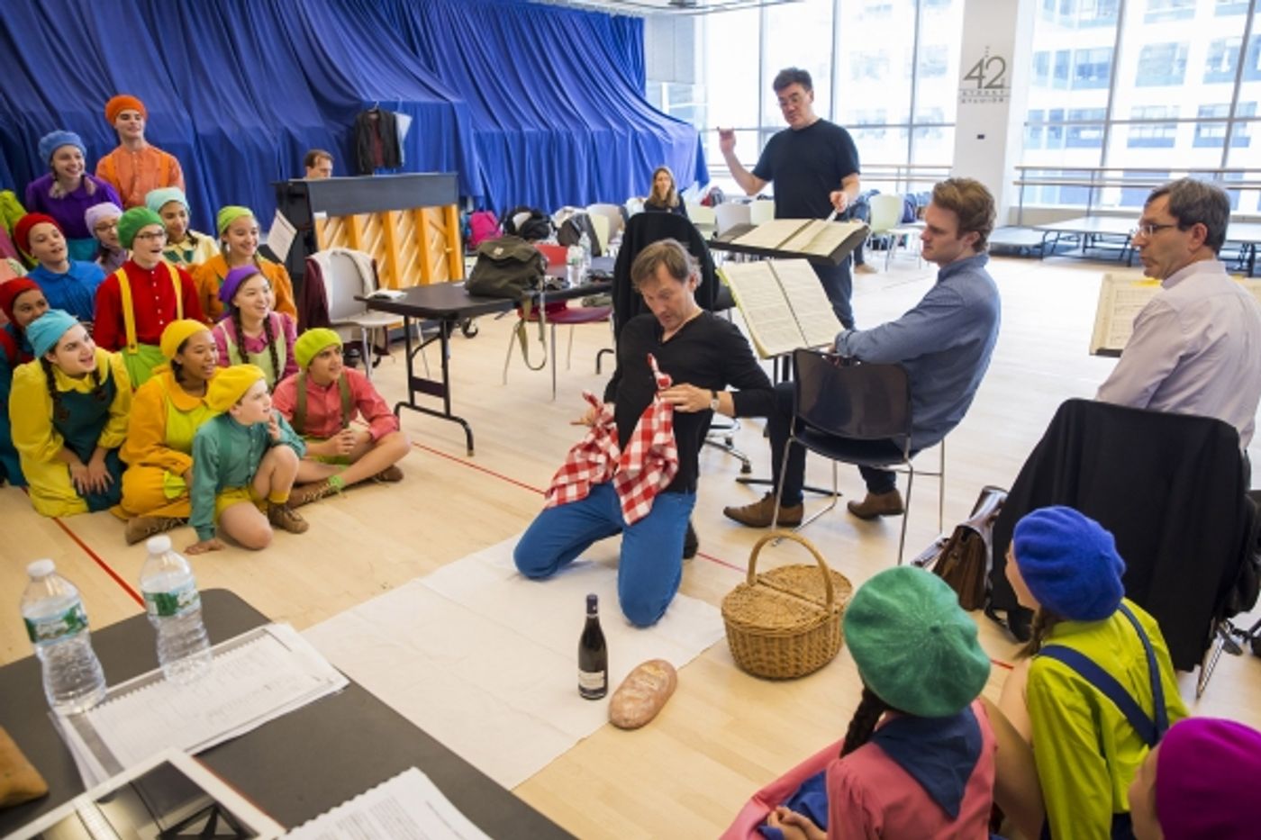 Photo Flash: In Rehearsal with New York Philharmonic's JOAN OF ARC AT THE STAKE Photo Flash: In Rehearsal with New York Philharmonic's JOAN OF ARC AT THE STAKE Image