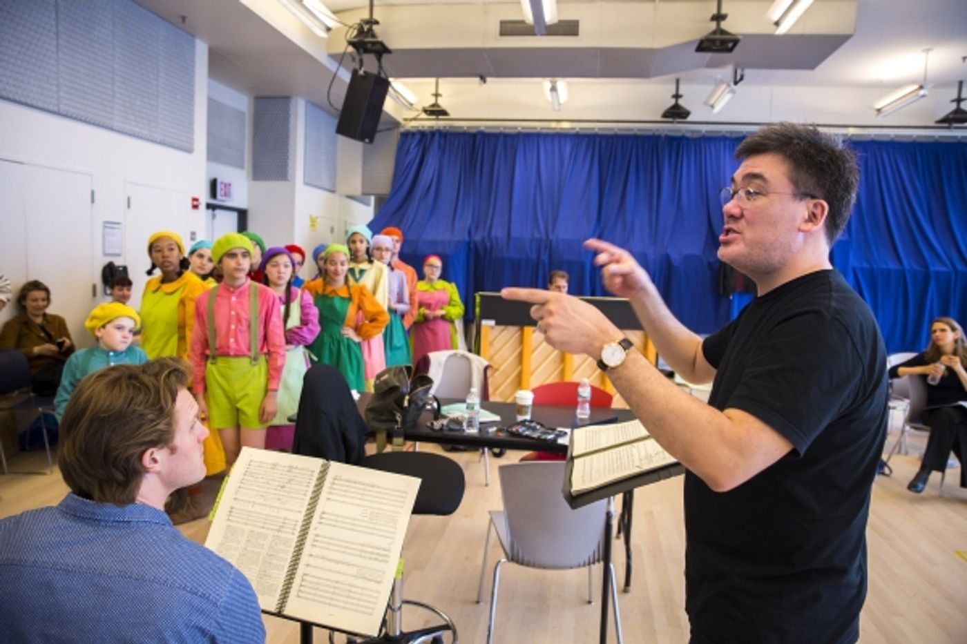Photo Flash: In Rehearsal with New York Philharmonic's JOAN OF ARC AT THE STAKE Photo Flash: In Rehearsal with New York Philharmonic's JOAN OF ARC AT THE STAKE Image