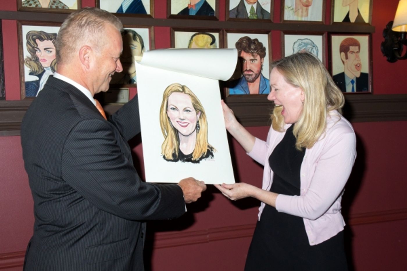 Photo Coverage: Tony Award Winner Kathleen Marshall Receives a Sardi's Caricature! Photo Coverage: Tony Award Winner Kathleen Marshall Receives a Sardi's Caricature! Image