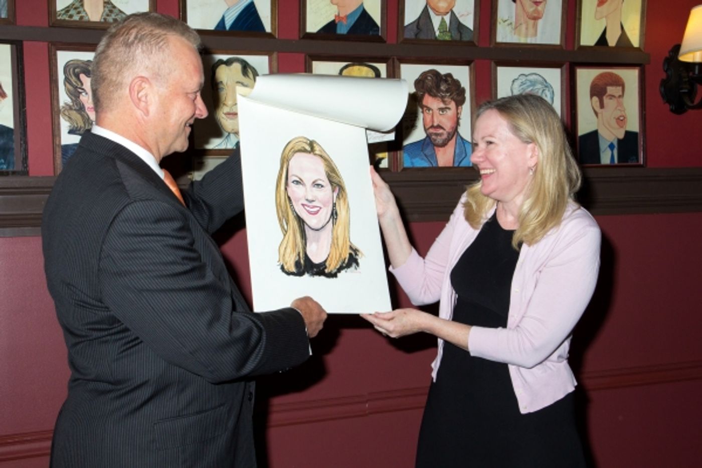 Photo Coverage: Tony Award Winner Kathleen Marshall Receives a Sardi's Caricature! Photo Coverage: Tony Award Winner Kathleen Marshall Receives a Sardi's Caricature! Image