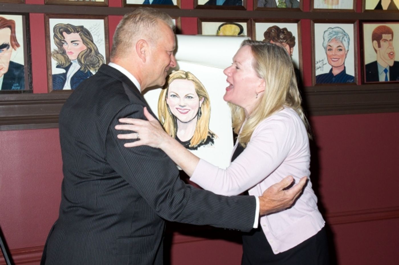 Photo Coverage: Tony Award Winner Kathleen Marshall Receives a Sardi's Caricature! Photo Coverage: Tony Award Winner Kathleen Marshall Receives a Sardi's Caricature! Image