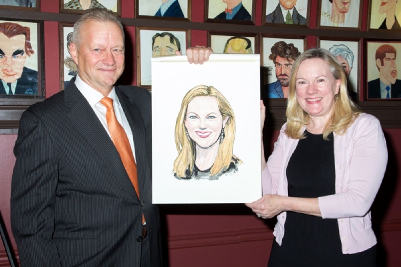 Photo Coverage: Tony Award Winner Kathleen Marshall Receives a Sardi's Caricature! Photo Coverage: Tony Award Winner Kathleen Marshall Receives a Sardi's Caricature! Image