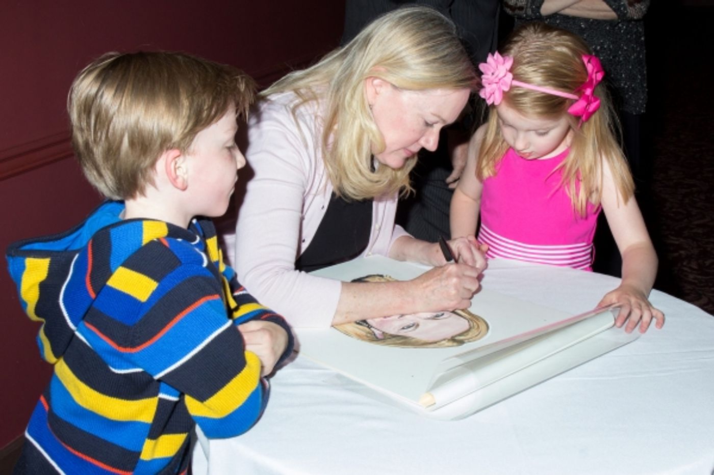 Photo Coverage: Tony Award Winner Kathleen Marshall Receives a Sardi's Caricature! Photo Coverage: Tony Award Winner Kathleen Marshall Receives a Sardi's Caricature! Image