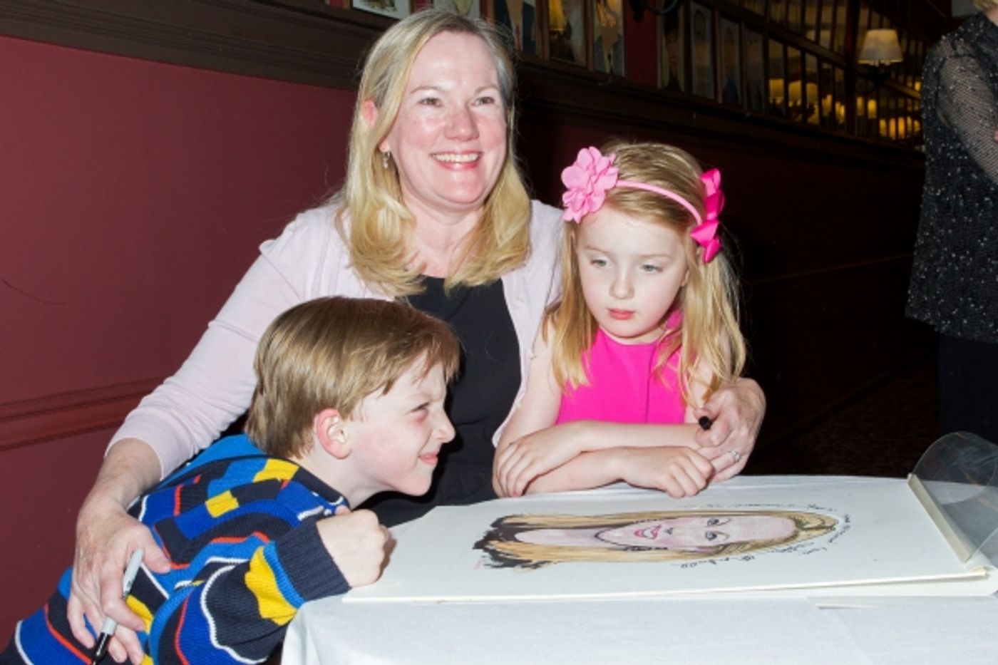 Photo Coverage: Tony Award Winner Kathleen Marshall Receives a Sardi's Caricature! Photo Coverage: Tony Award Winner Kathleen Marshall Receives a Sardi's Caricature! Image