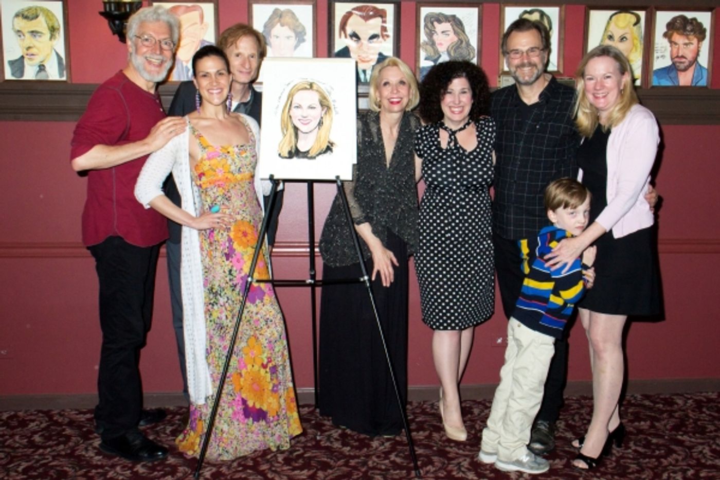 Photo Coverage: Tony Award Winner Kathleen Marshall Receives a Sardi's Caricature! Photo Coverage: Tony Award Winner Kathleen Marshall Receives a Sardi's Caricature! Image