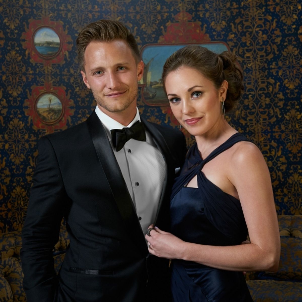 Nathan Johnson and Laura Osnes at 