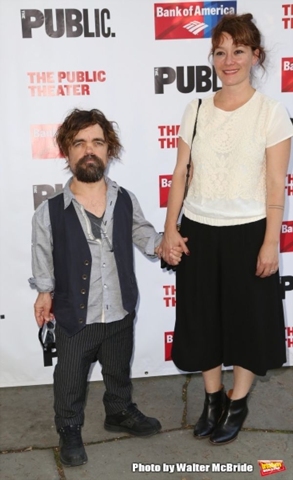 Peter Dinklage and Erica Schmidt  Photo