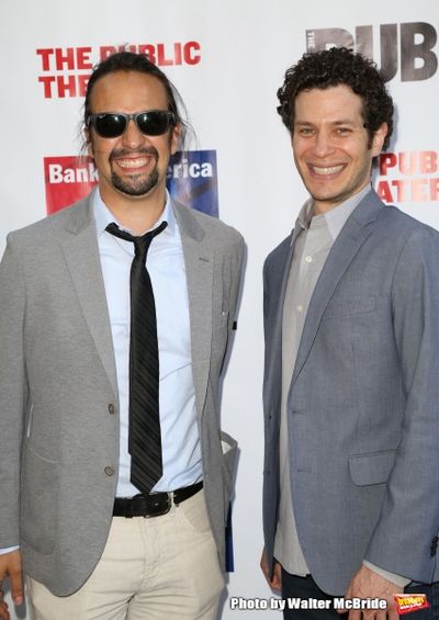 Lin Manuel-Miranda and Thomas Kail Photo