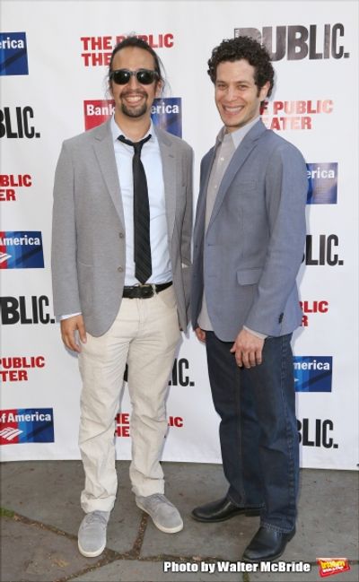 Lin Manuel-Miranda and Thomas Kail Photo