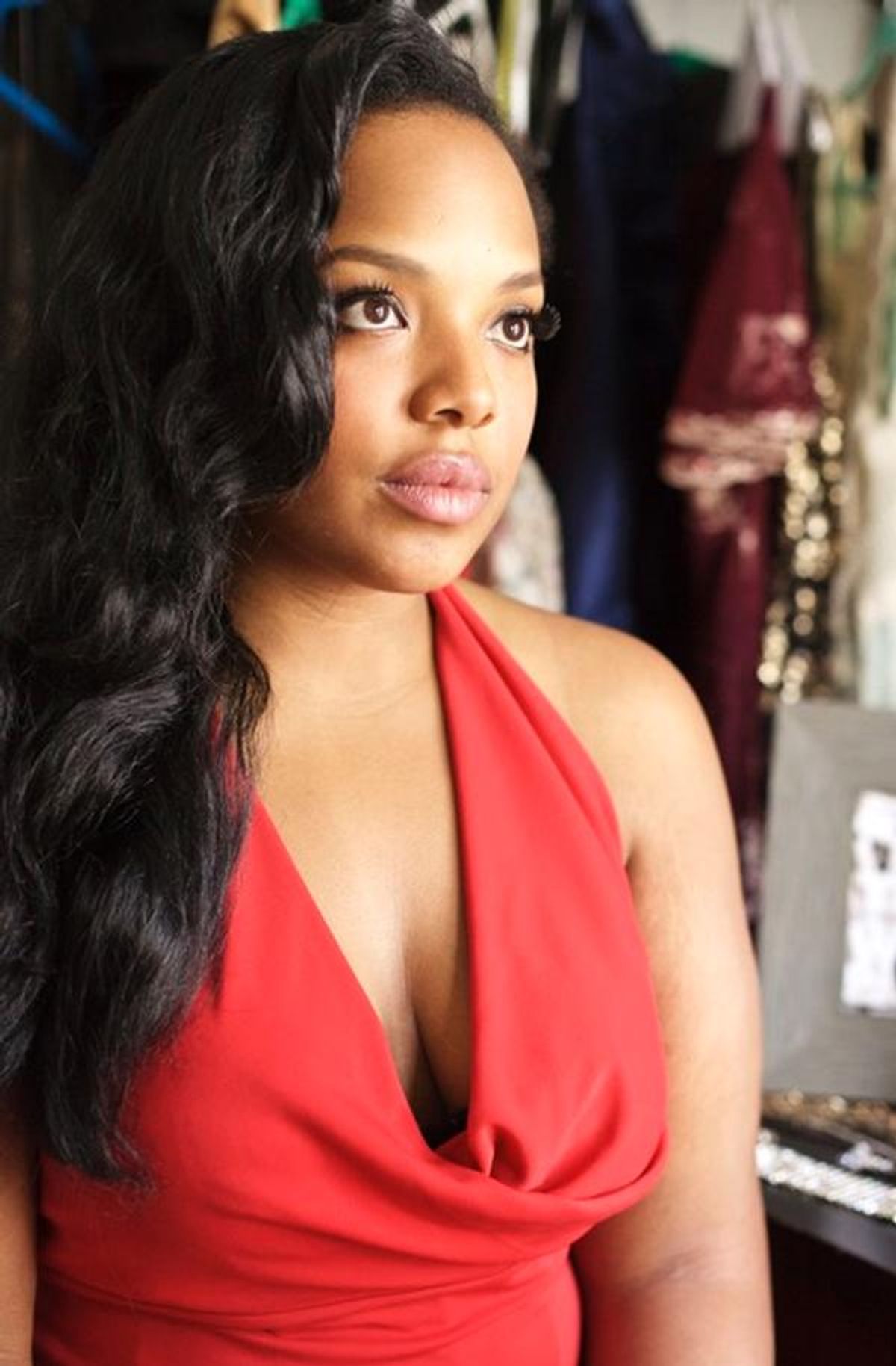 The finished look for Sharriese Hamilton! at 