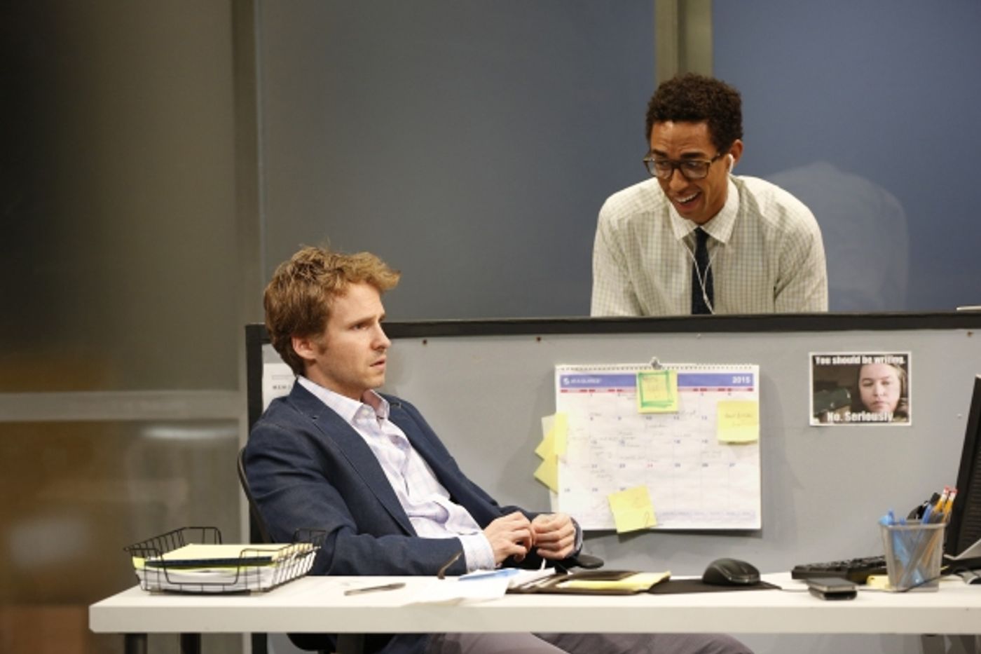 Photo Flash: First Look at Branden Jacob-Jenkins' GLORIA at the Vineyard Theatre Photo Flash: First Look at Branden Jacob-Jenkins' GLORIA at the Vineyard Theatre Image