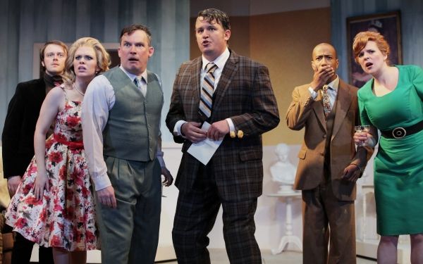 Cary Davenport as Alan Dangle, Courtney Lucien as Pauline Clench, Nicholas Rose as Ch Photo