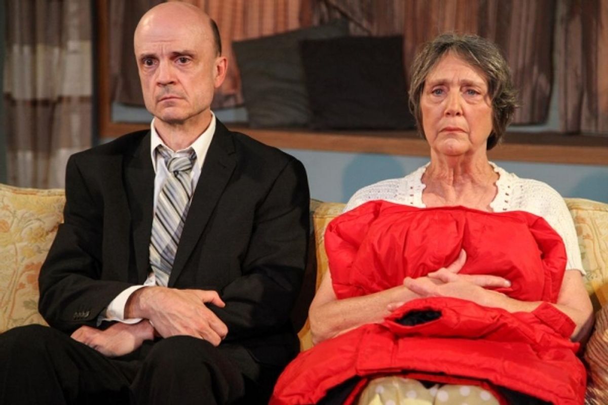 Mike Speller and Barbara Roeder Harris at 