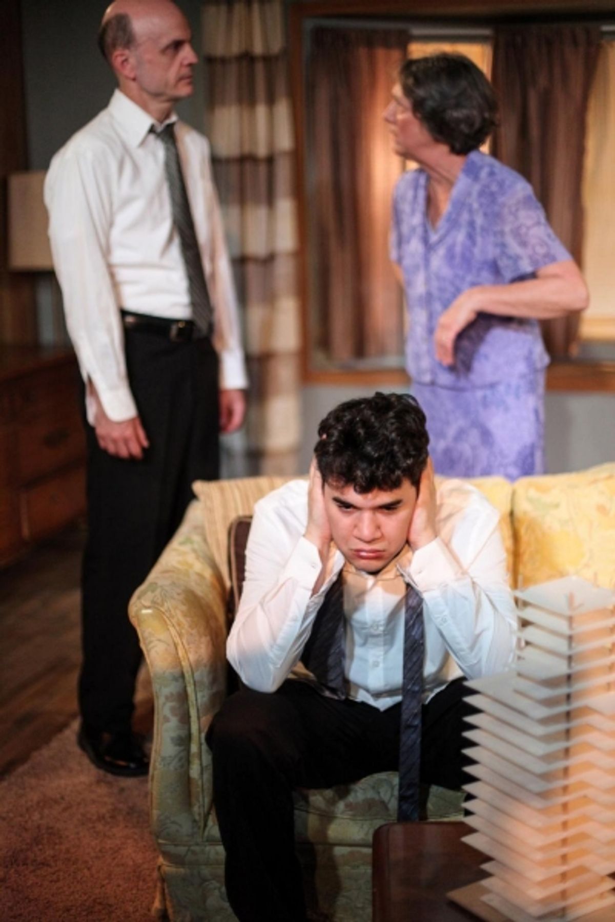 Mike Speller, Rudy Galvan and Barbara Roeder Harris at 