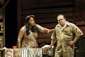 Shaun Williams and Mica Paris Photo