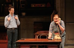 Michael Urie and Dale Soules @ BroadwayWorld Michael Urie and Dale Soules Photo