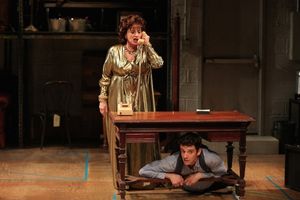 Patti LuPone and Michael Urie @ BroadwayWorld Patti LuPone and Michael Urie Photo