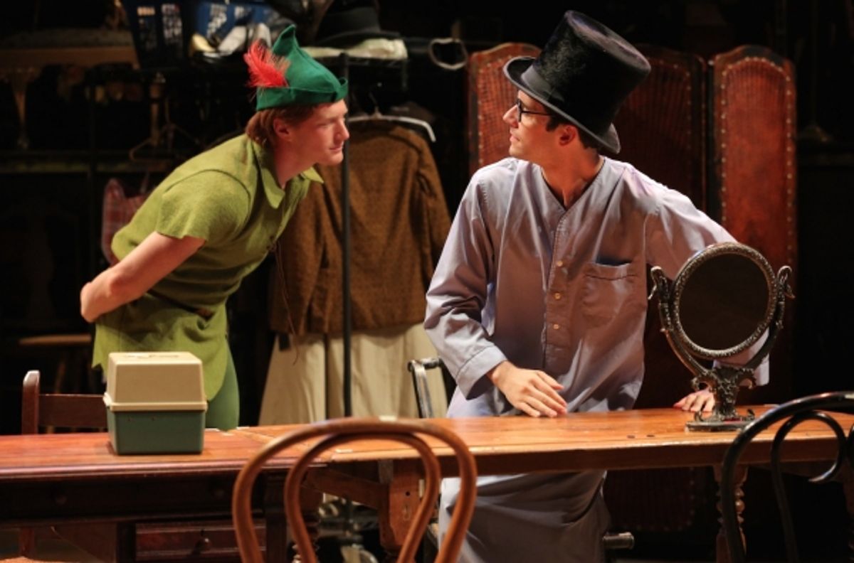 Jordan Dean and Michael Urie at 