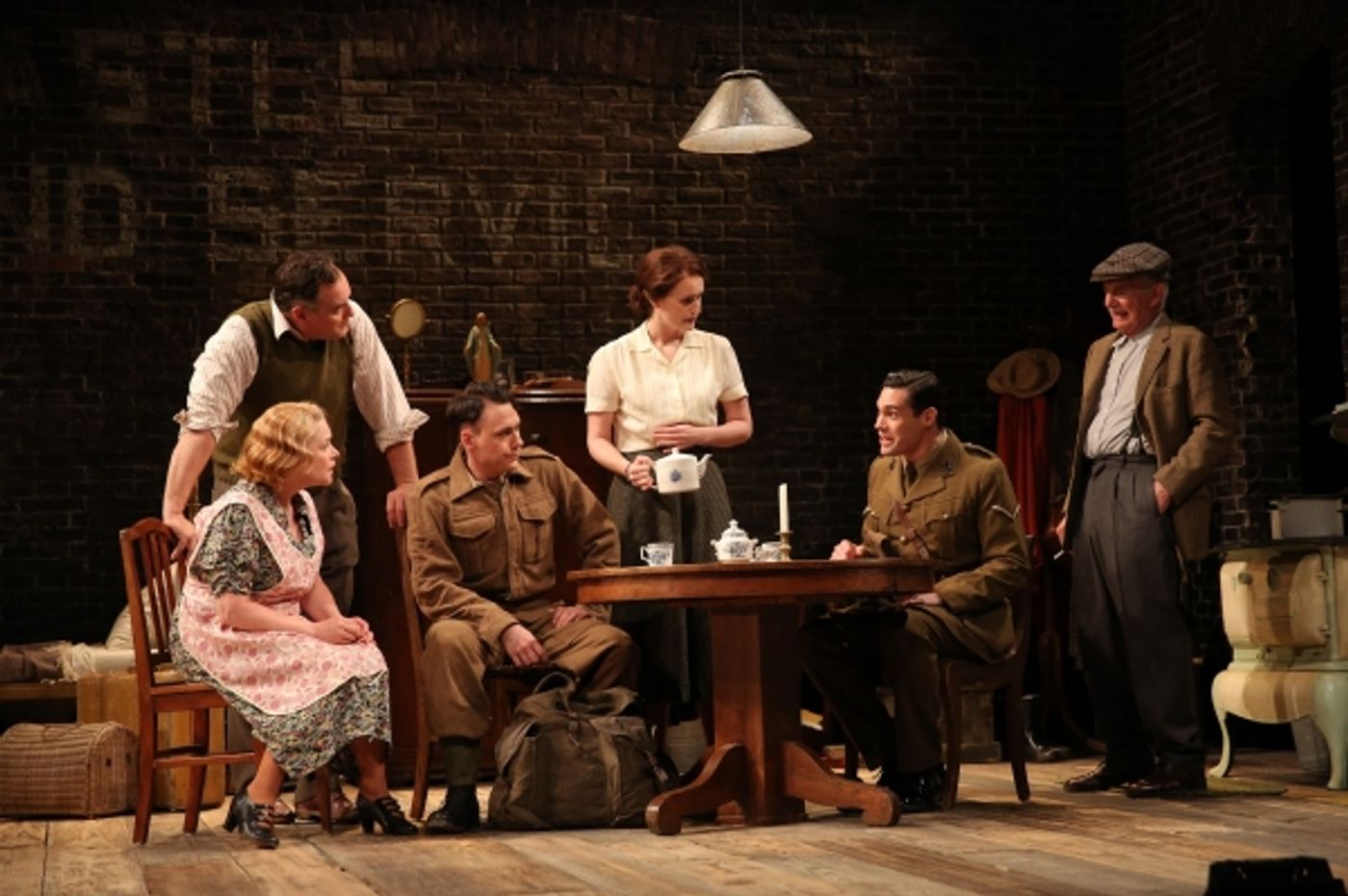 Photo Flash: First Look at Westport Country Playhouse's AND A NIGHTINGALE SANG Photo Flash: First Look at Westport Country Playhouse's AND A NIGHTINGALE SANG Image