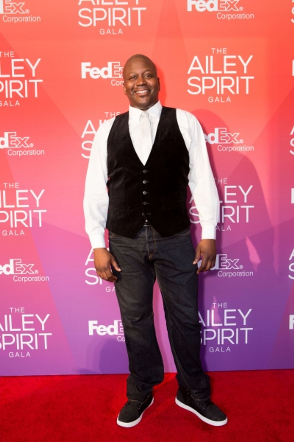 Actor Tituss Burgess at the 2015 Ailey Spirit Gala. Photo by Dario Calmese Jr. at 