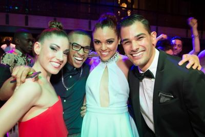 Ailey II Dancers Diedre Rogan, Gabriel Heyman, Samantha Barriento, and Riccardo Bagga Photo