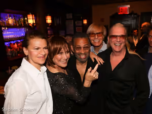 Sandra Bernhard, Michele Lee, Maurice Hines, Chuck Steffan, Ron Abel Photo