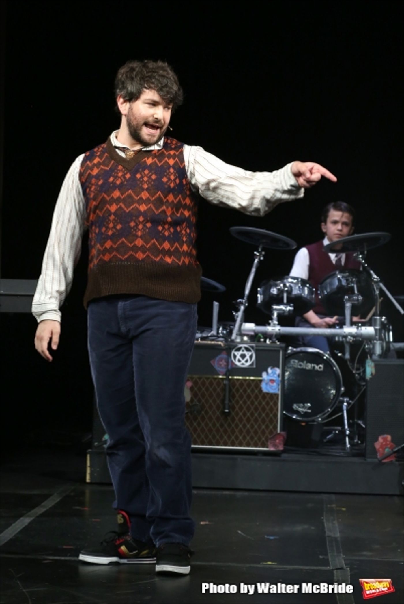 Photo Coverage: On Their Way to Rocking Broadway - First Look at Alex Brightman & Cast of SCHOOL OF ROCK at the Gramercy!  Image