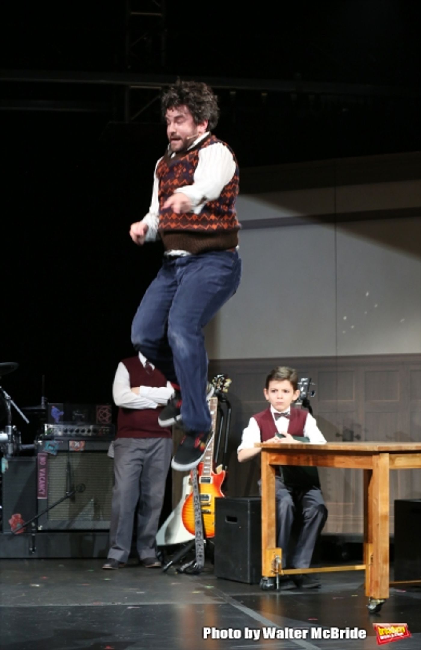 Photo Coverage: On Their Way to Rocking Broadway - First Look at Alex Brightman & Cast of SCHOOL OF ROCK at the Gramercy!  Image