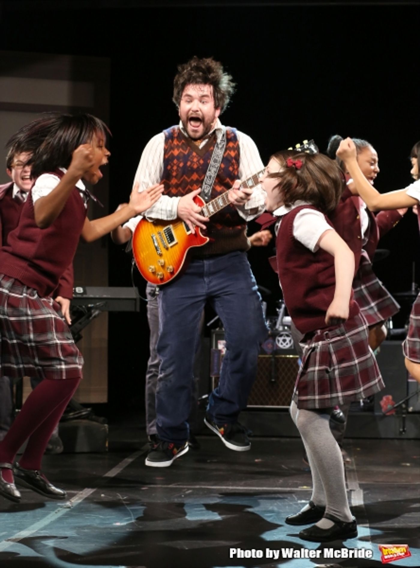 Photo Coverage: On Their Way to Rocking Broadway - First Look at Alex Brightman & Cast of SCHOOL OF ROCK at the Gramercy!  Image