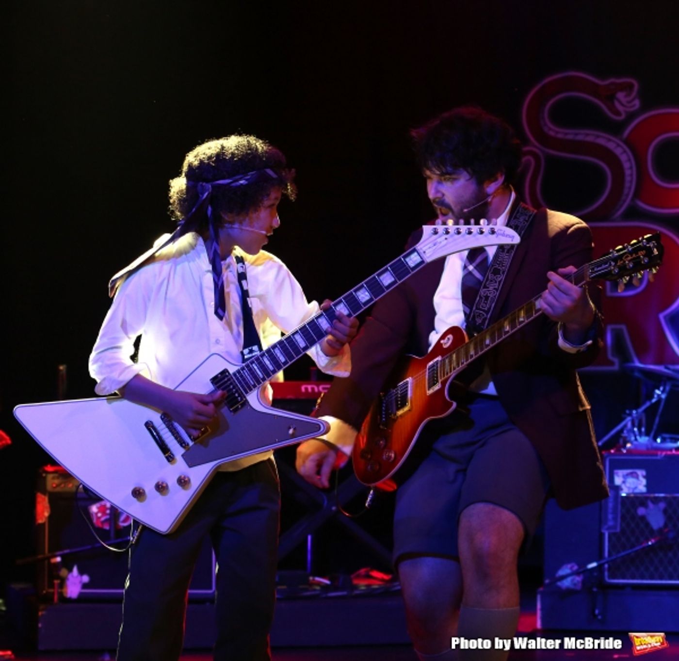 Photo Coverage: On Their Way to Rocking Broadway - First Look at Alex Brightman & Cast of SCHOOL OF ROCK at the Gramercy!  Image