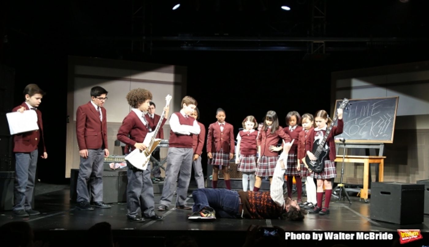 Photo Coverage: On Their Way to Rocking Broadway - First Look at Alex Brightman & Cast of SCHOOL OF ROCK at the Gramercy!  Image