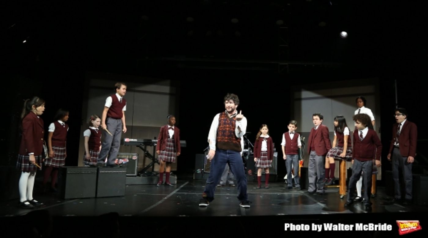 Photo Coverage: On Their Way to Rocking Broadway - First Look at Alex Brightman & Cast of SCHOOL OF ROCK at the Gramercy!  Image