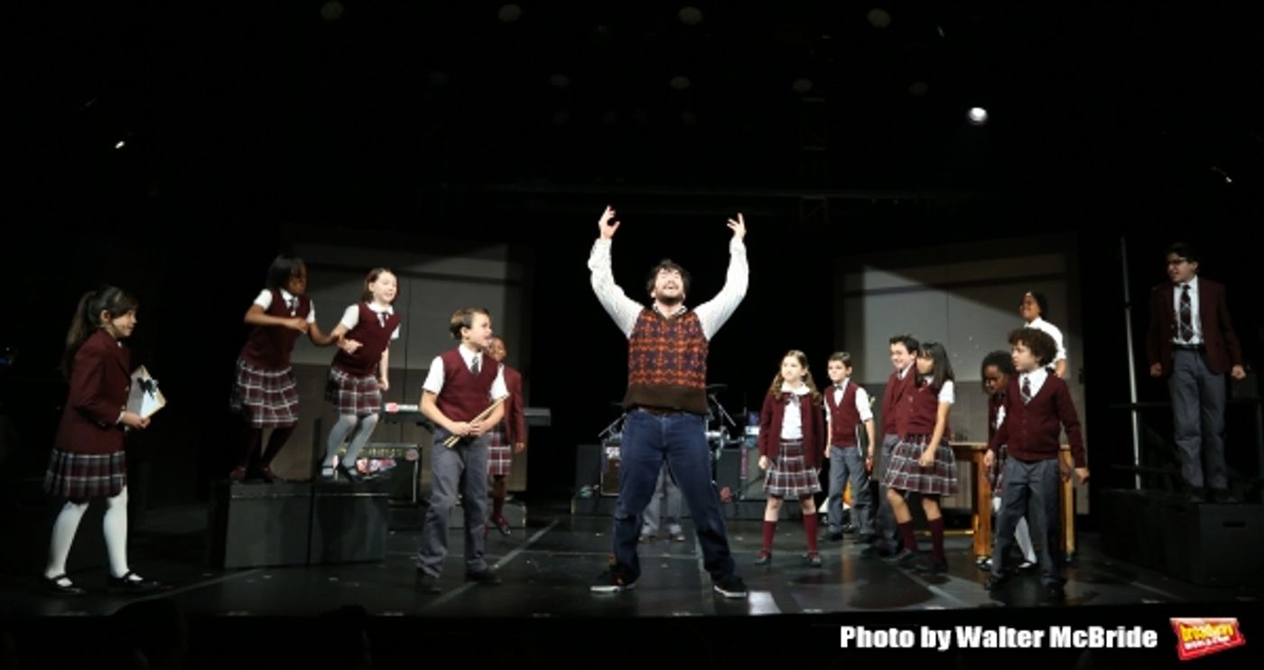 Photo Coverage: On Their Way to Rocking Broadway - First Look at Alex Brightman & Cast of SCHOOL OF ROCK at the Gramercy!  Image