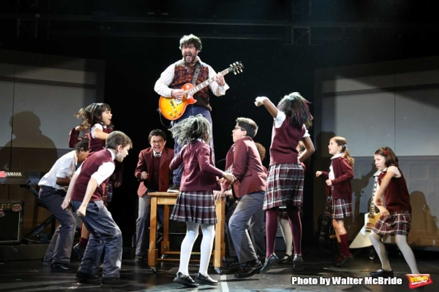 Photo Coverage: On Their Way to Rocking Broadway - First Look at Alex Brightman & Cast of SCHOOL OF ROCK at the Gramercy!  Image