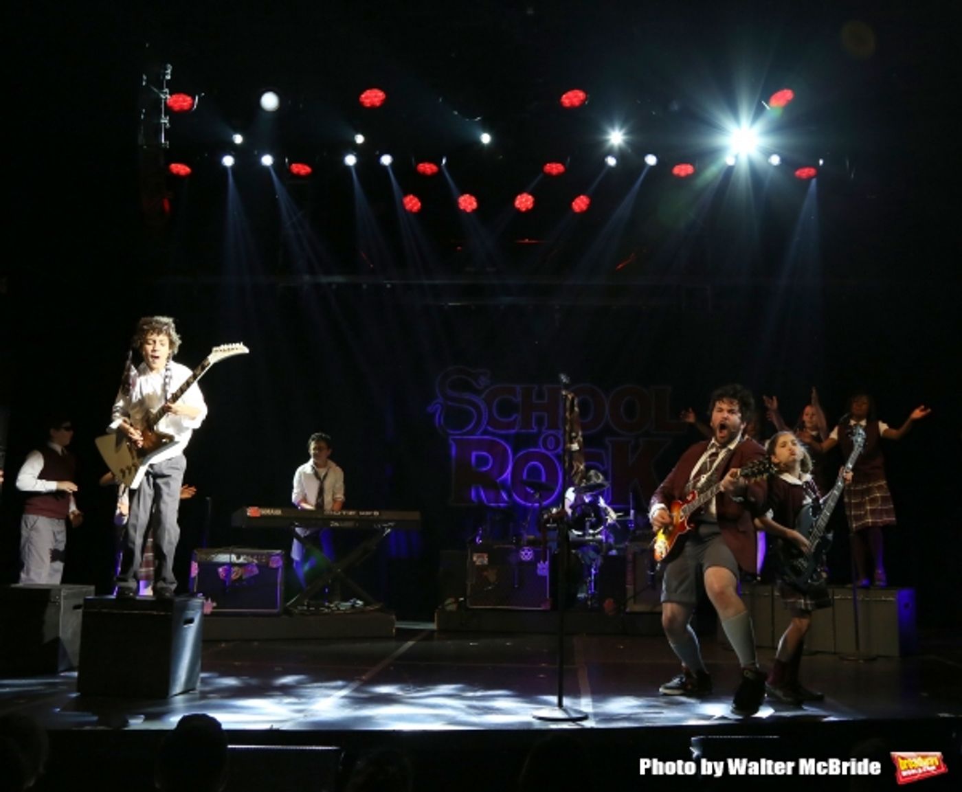 Photo Coverage: On Their Way to Rocking Broadway - First Look at Alex Brightman & Cast of SCHOOL OF ROCK at the Gramercy!  Image