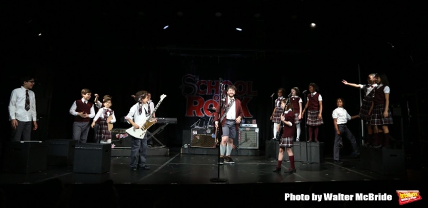 Photo Coverage: On Their Way to Rocking Broadway - First Look at Alex Brightman & Cast of SCHOOL OF ROCK at the Gramercy!  Image