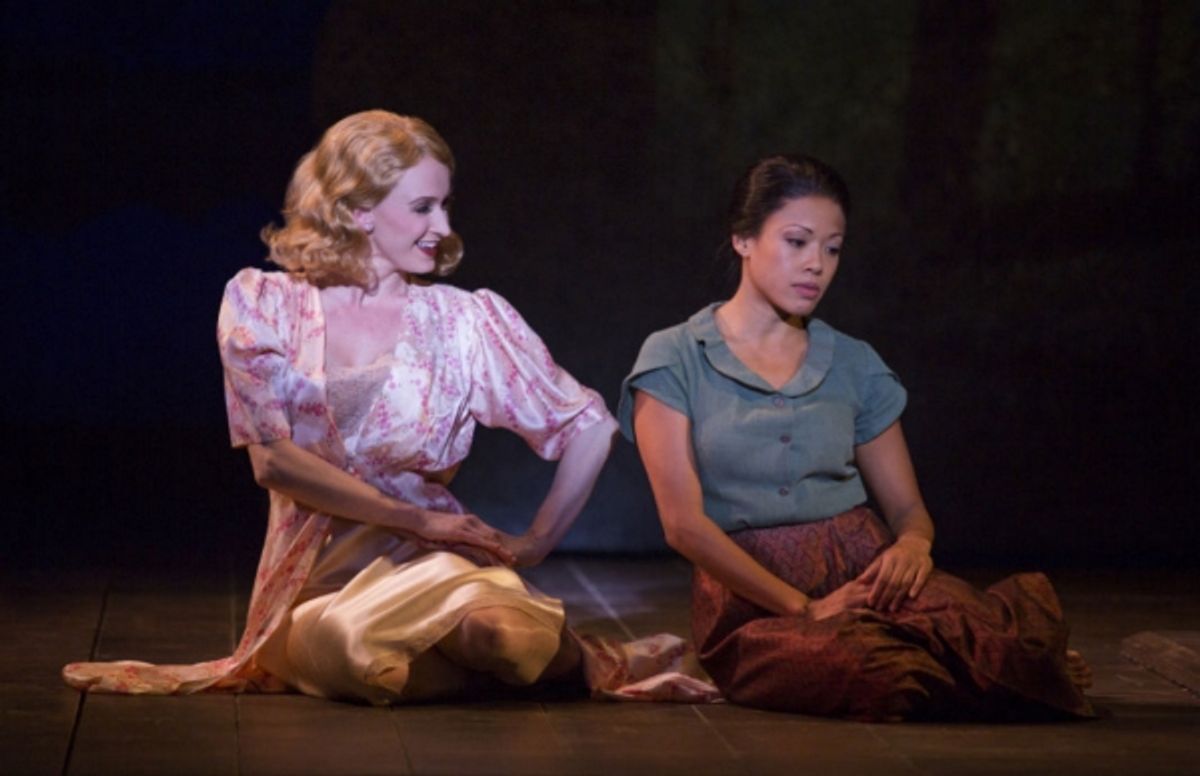 Emily Padgett and J. Elaine Marcos at 