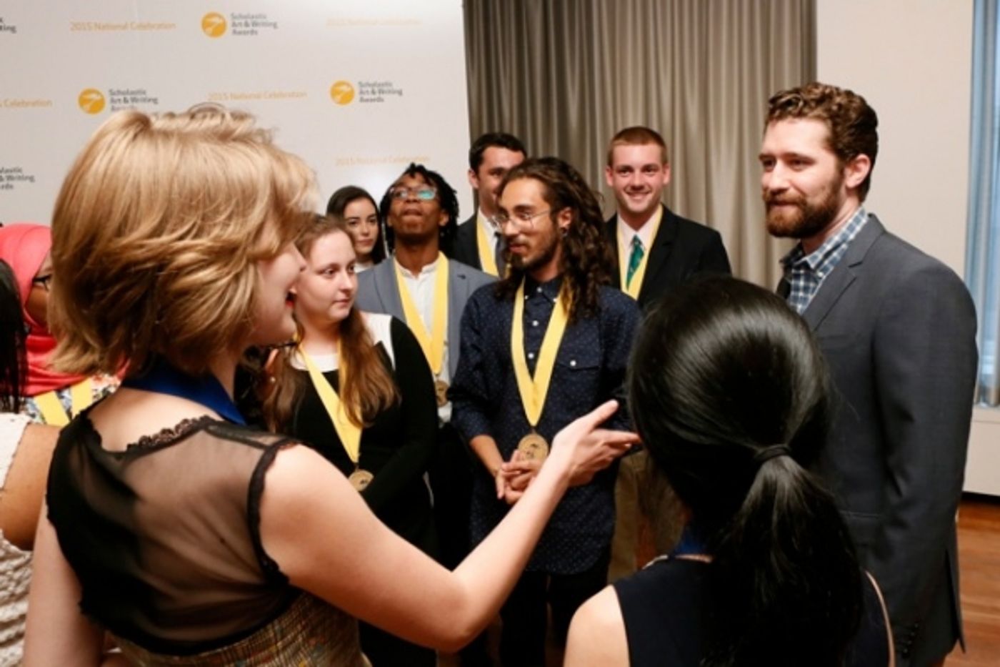 Photo Flash: Whoopi Goldberg, Matthew Morrison & Chelsea Clinton Speak at 2015 Scholastic Art & Writing Awards  Image