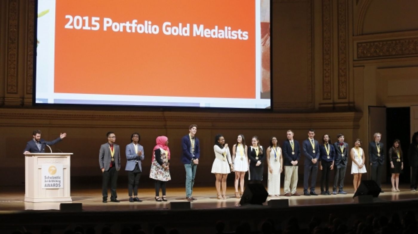 Photo Flash: Whoopi Goldberg, Matthew Morrison & Chelsea Clinton Speak at 2015 Scholastic Art & Writing Awards  Image