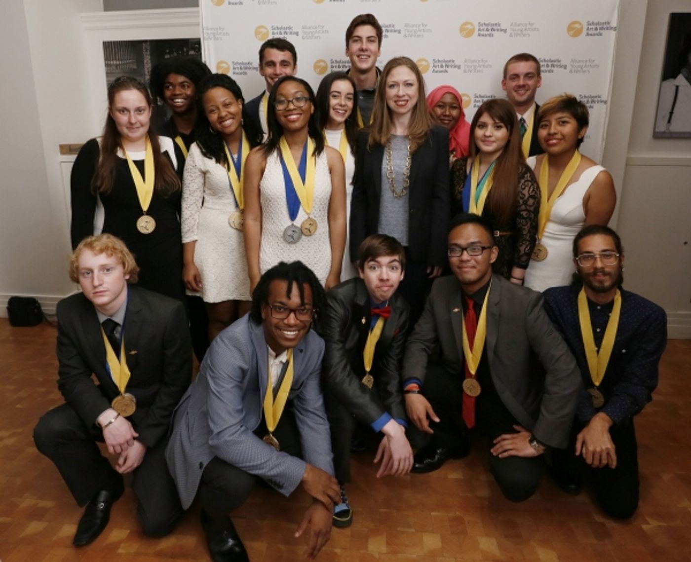 Photo Flash: Whoopi Goldberg, Matthew Morrison & Chelsea Clinton Speak at 2015 Scholastic Art & Writing Awards  Image